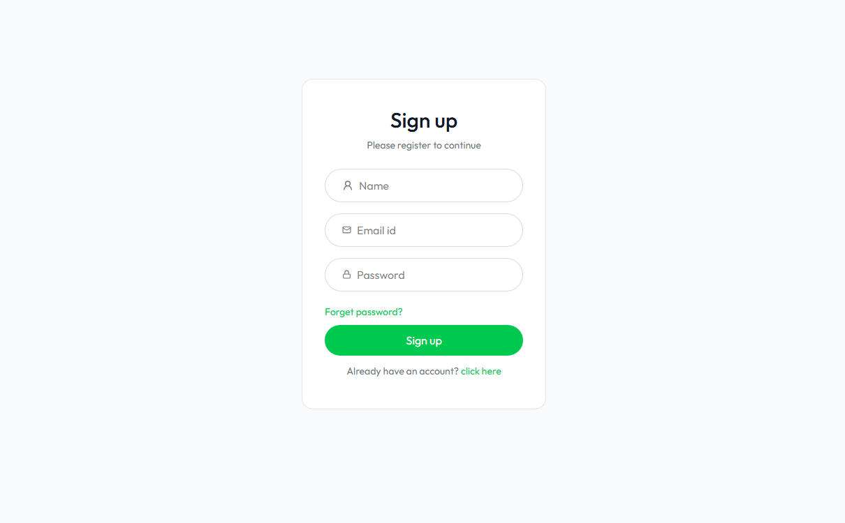 Responsive Mobile View